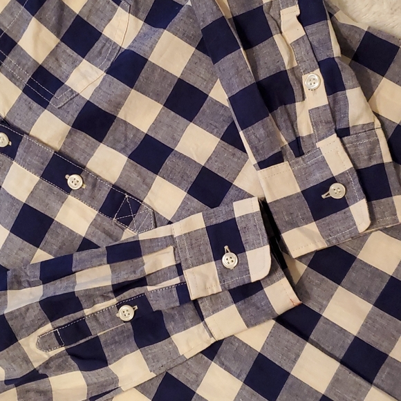 NWT J. Crew perfect fit plaid button down shirt - Picture 7 of 8